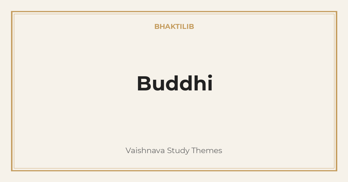 Buddhi