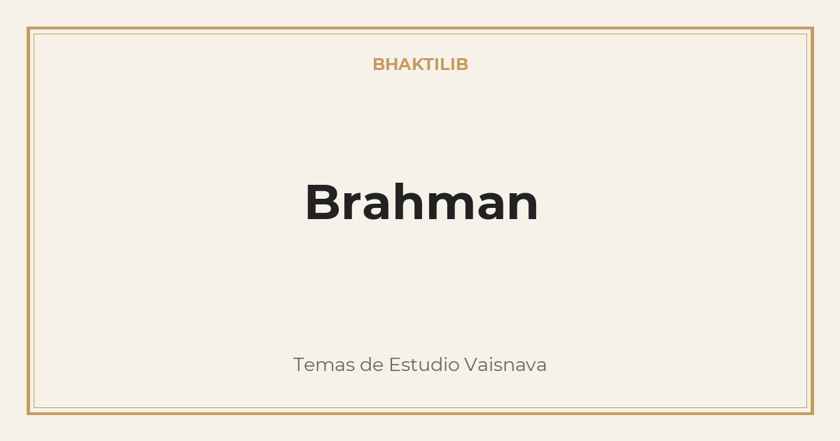 Brahman