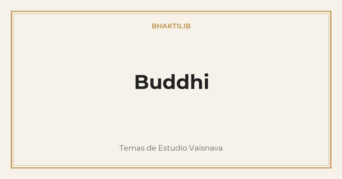 Buddhi