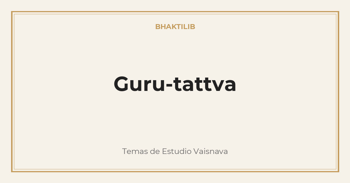 Guru-tattva