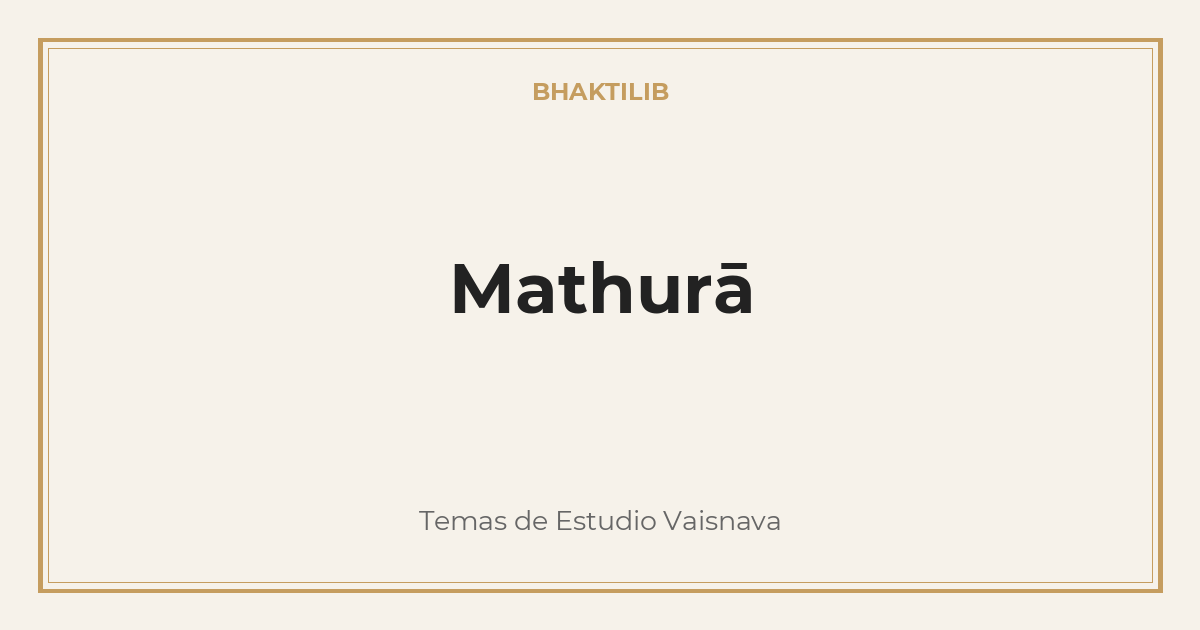 Mathurā