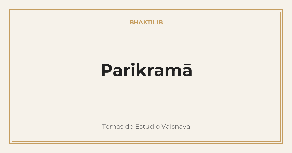 Parikramā