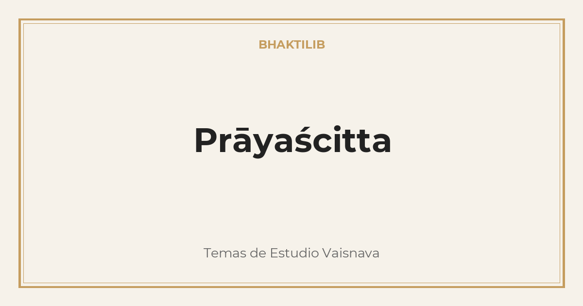 Prāyaścitta