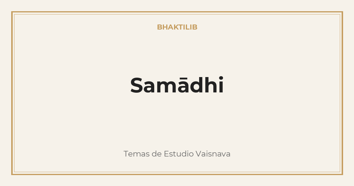 Samādhi