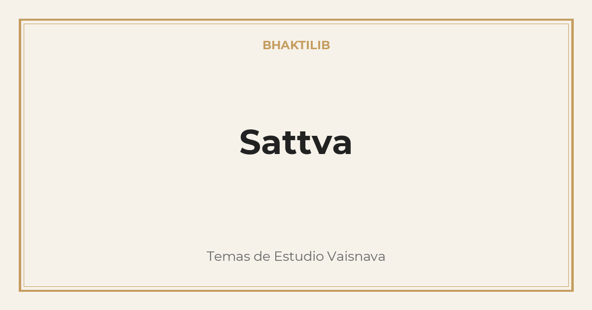 Sattva