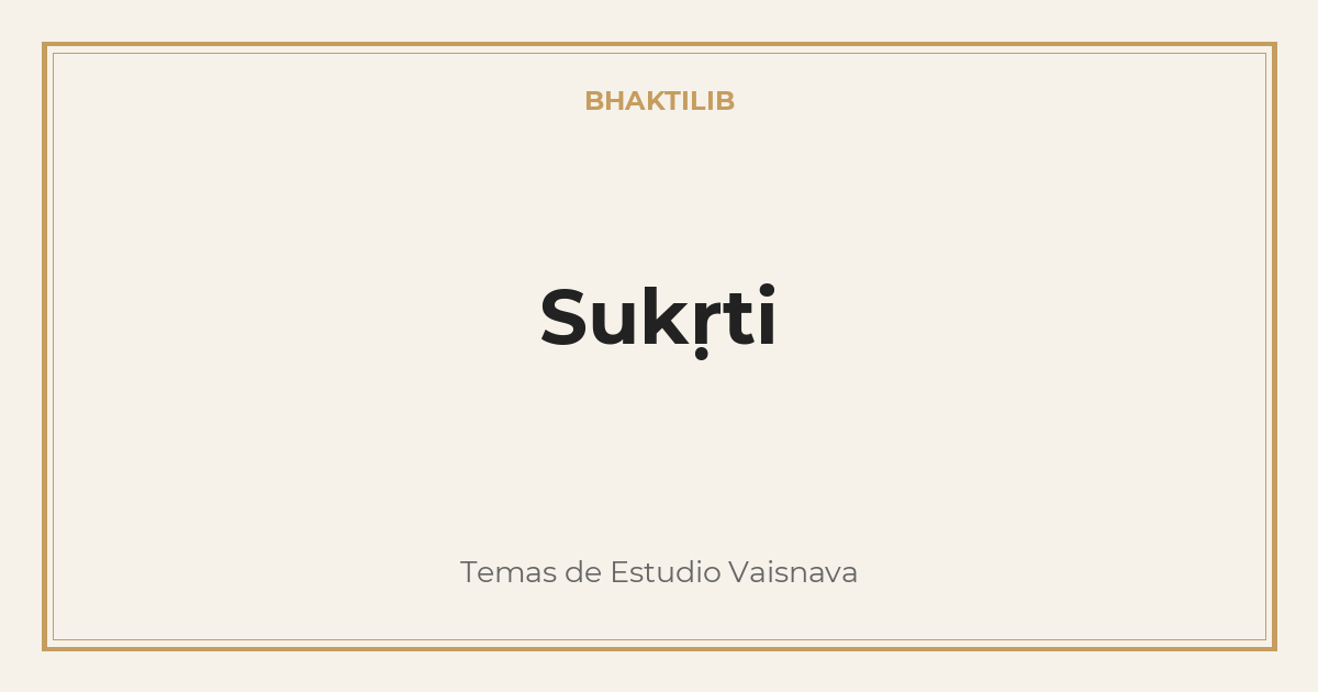 Sukṛti
