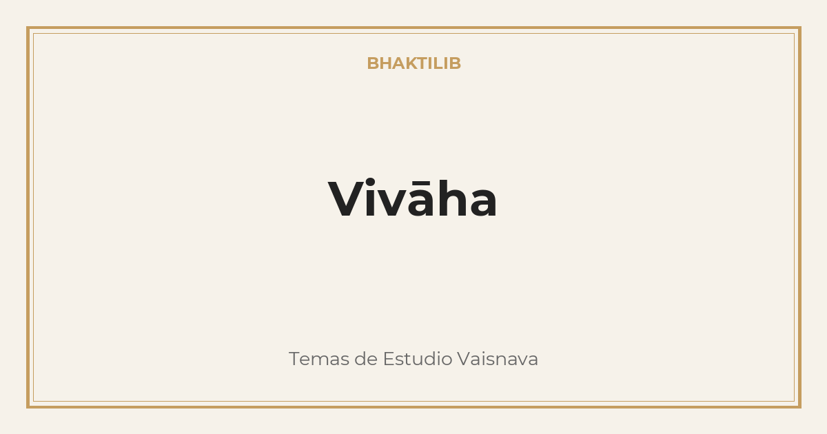 Vivāha