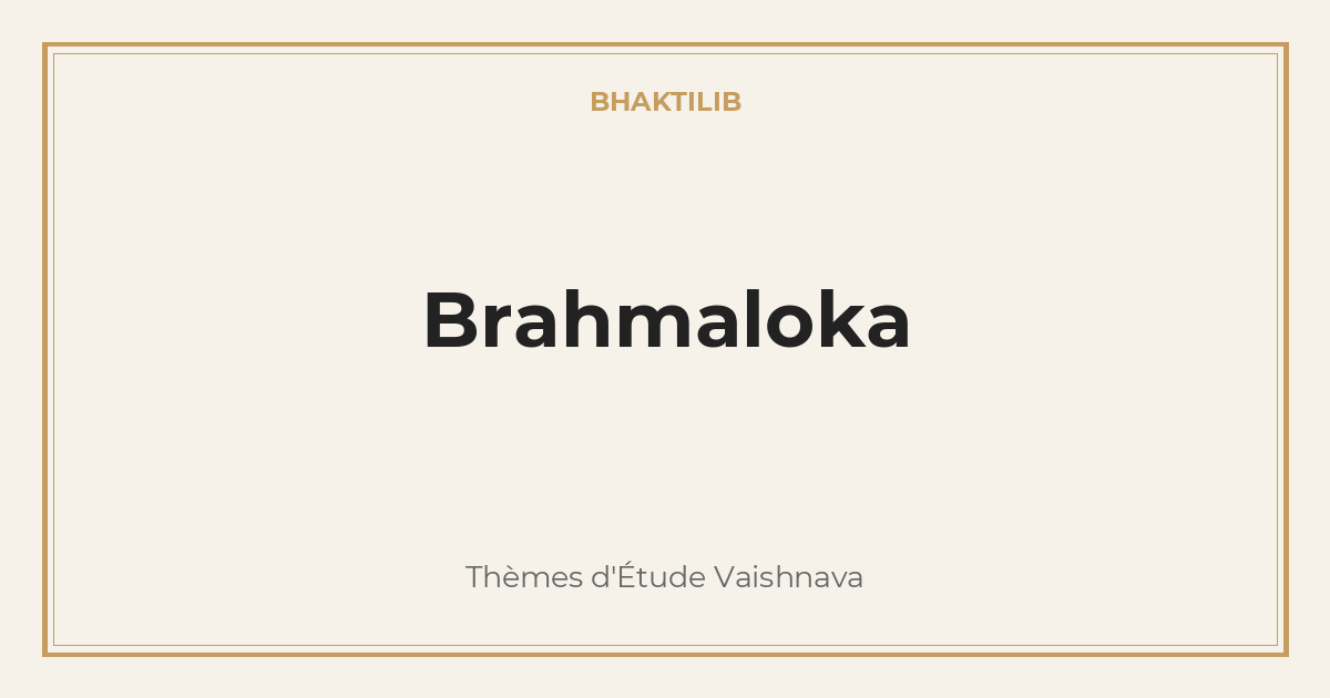 Brahmaloka