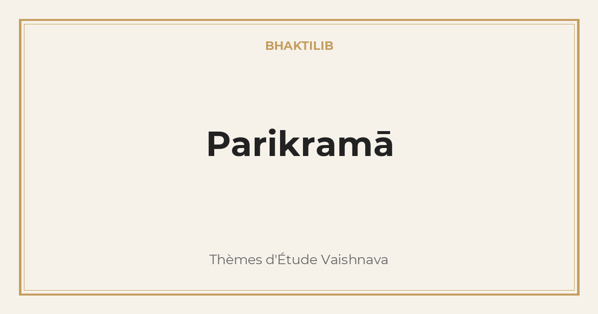 Parikramā